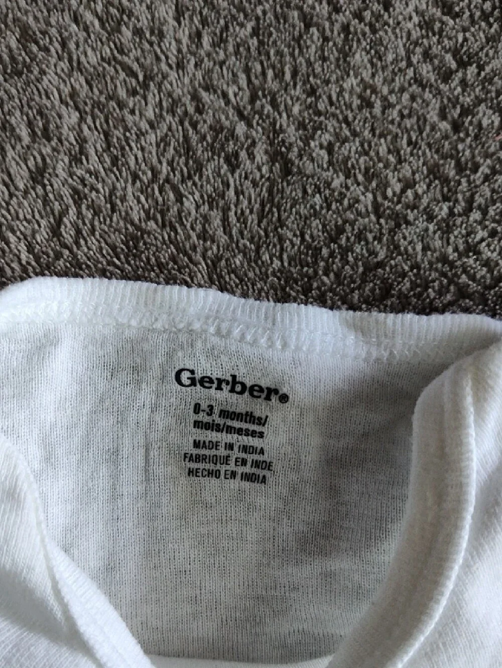 Lot of White Baby Onesies 0-3M